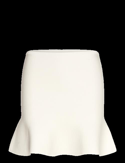 Mango | Fine-Knit Peplum Top | S