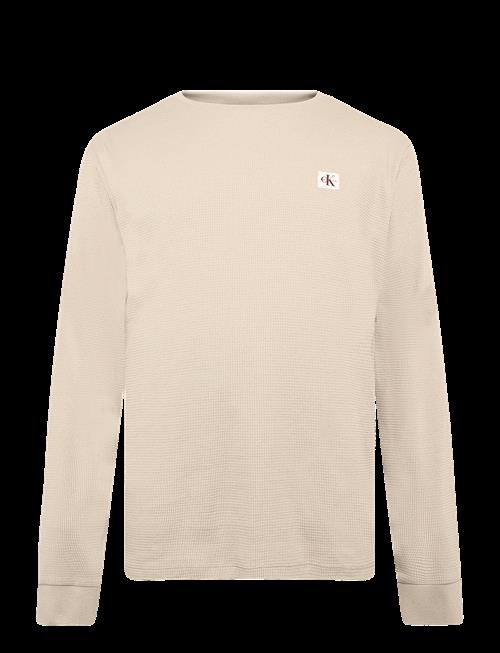 Calvin Klein Jeans | Ls Waffle Badge Crewnk Tee | S