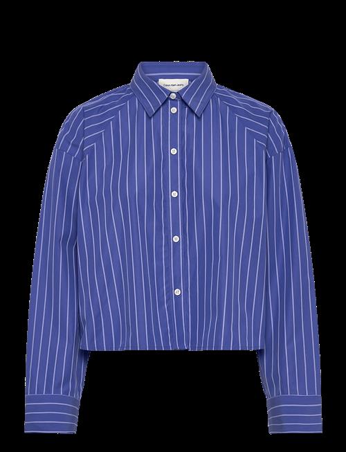 Calvin Klein Jeans | Yd Stripe Boxy Cropped Shirt | S