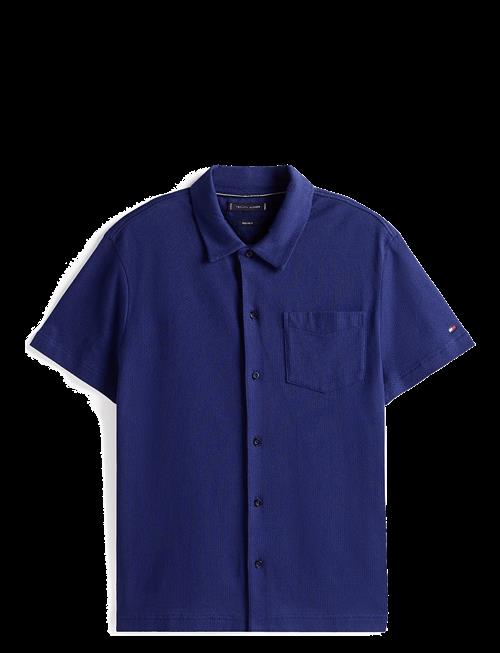 Tommy Hilfiger | Open Knit Full Placket Reg Polo | XXL