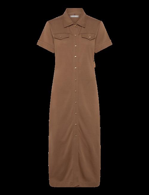 Tommy Hilfiger | Gold Button Midi Shirt Drs | S
