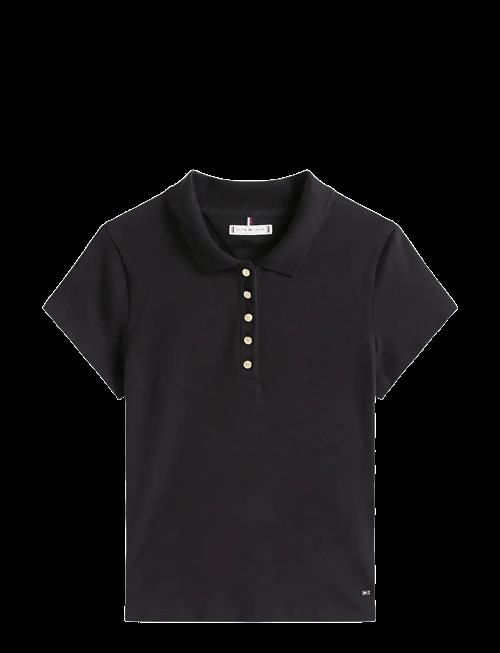 Tommy Hilfiger | Gold Button Slim Ss Polo | XS