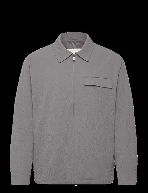 Calvin Klein | Ls Seersucker Shirt Jacket | M