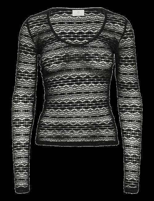 Kaffe | Kalorinda Ls Lace T-Shirt | XXL