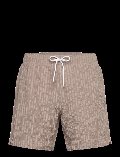 Abercrombie & Fitch | Pull-On Wide Seersucker Swim Trunk | XXL