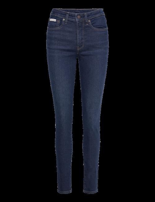 Calvin Klein Jeans | Mid Rise Skinny Blue Orbit | 27 x 32