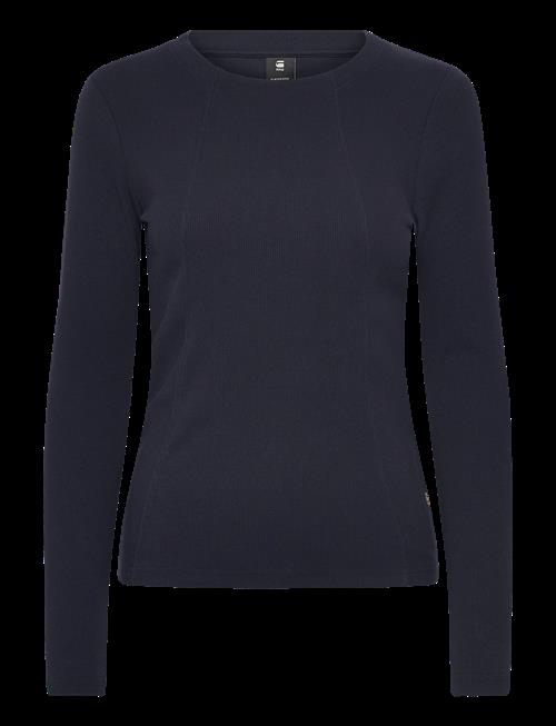 G-Star | A Line Slim Rib R T L\S Wmn | XS