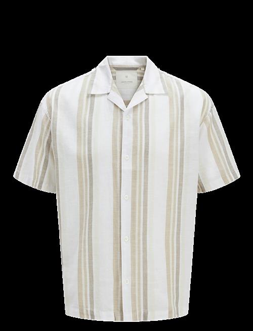 Jack & Jones | Jprccsummer Stripe Resort S/S Shirt Sn | M