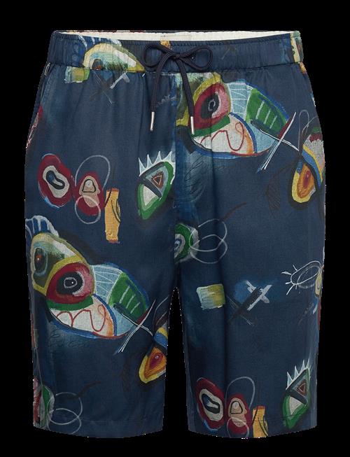 Scotch & Soda | Fave - Relaxed Fit Printed Tencel Bermuda Short | 31