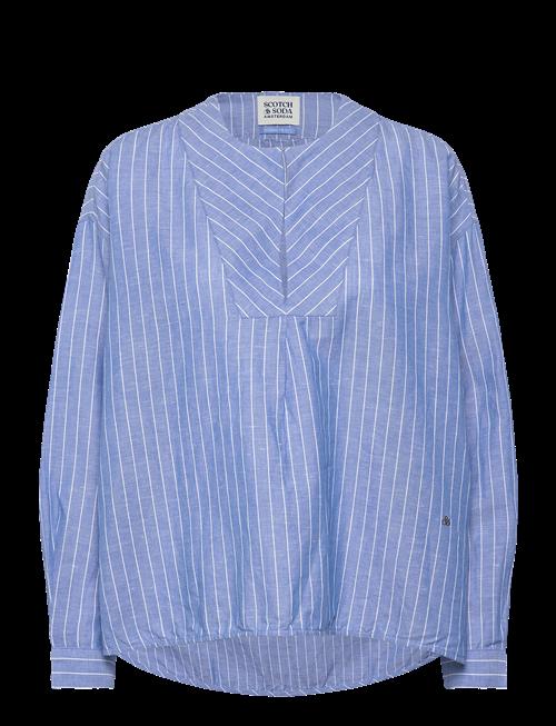Scotch & Soda | Cotton Linen Bib Shirt | 42