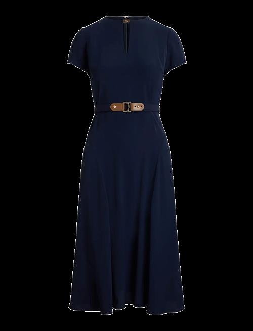 Lauren Ralph Lauren | Belted Georgette Dress | 46