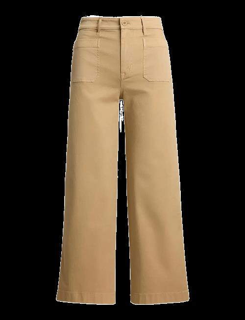 Lauren Ralph Lauren | Stretch Chino Wide-Leg Cropped Pant | 34