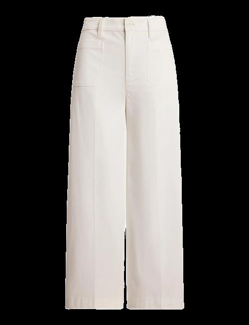 Lauren Ralph Lauren | Stretch Chino Wide-Leg Cropped Pant | 42