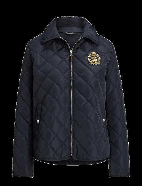 Lauren Ralph Lauren | Crest-Patch Diamond-Quilted Jacket | XL