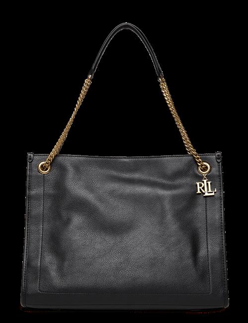 Lauren Ralph Lauren | Pebbled Leather Large Bradley Tote Bag | ONE SIZE