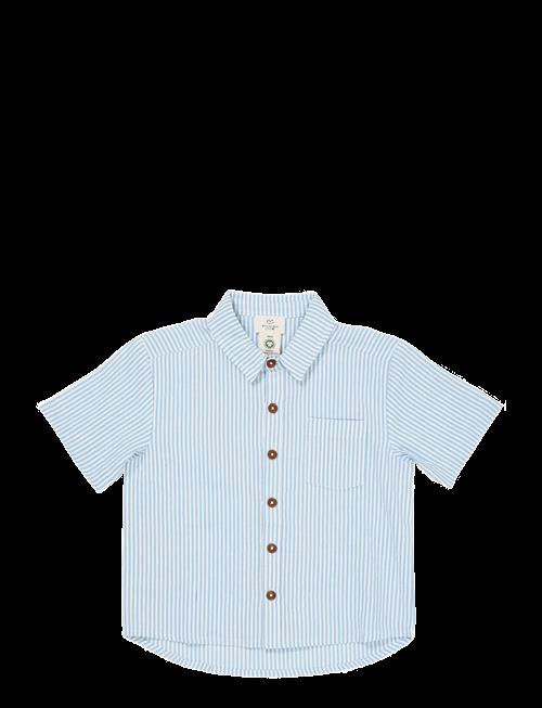 Copenhagen Colors | Seersucker Ss Shirt | 146