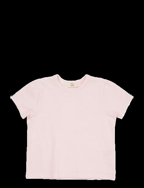 Copenhagen Colors | Striped T-Shirt W. Ruffle Sleeves | 122