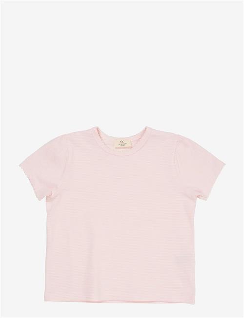 Copenhagen Colors | Striped T-Shirt W. Ruffle Sleeves | 152