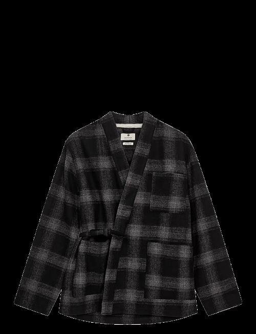 Anerkjendt | Akjesper Wool Check Kimono | XL
