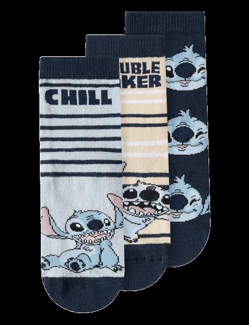 name it | Nmmjermaine Stitch 3P Sock Wdi | 25-27