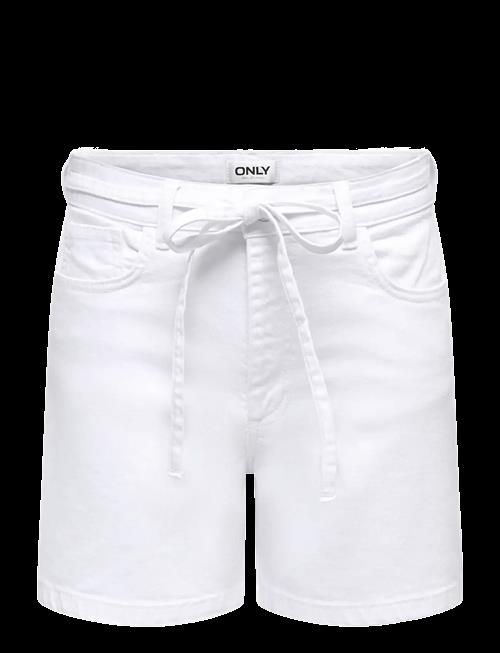 ONLY | Onlgianna Mw Belted Shorts Azg Dnm Noos | S