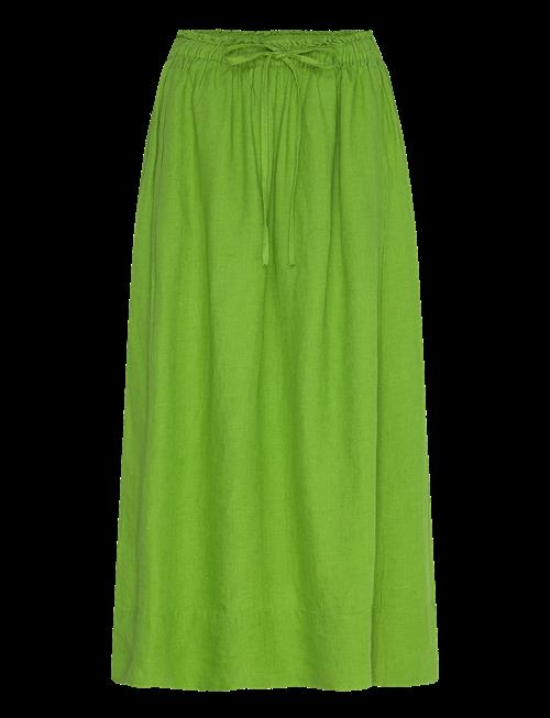 Selected | Slflinna Mw Midi Linen Skirt B | 40