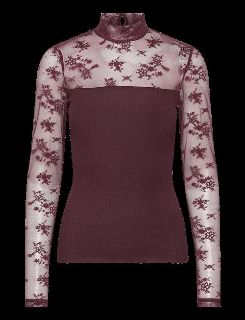 RM By Rosemunde | Rmwbalta Modal Ls T-Neck Full Lace | M