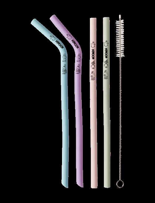 Dsignhouse Moomin | Silicone Straw Set | ONE SIZE