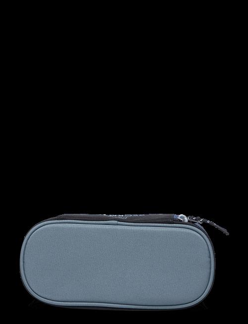 Beckmann Norway | Oval Pencil Case, Green Colorblock | 0.9 L
