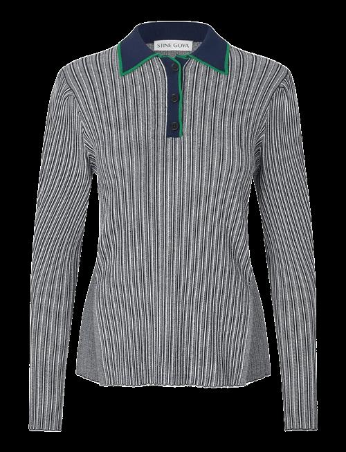 STINE GOYA | 2356 Soft Rib, Long Sleeve Knit Pol | M