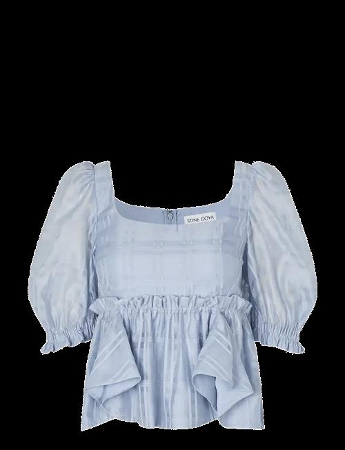 STINE GOYA | 2441 Sheer Organza Plaid, Sheer Ruf | S
