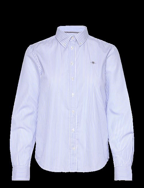 Gant | Reg Poplin Banker Striped Shirt | 34