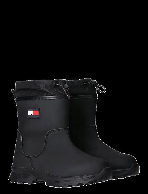 Tommy Hilfiger | Tommy Hilfiger Booties Faux Leather/Nylon Fabric | 32/21CM
