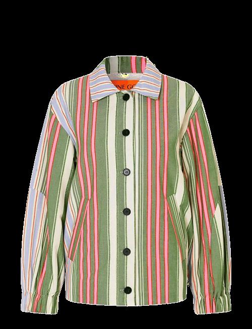 STINE GOYA | 2363 Striped Cotton, Oversized Util | L