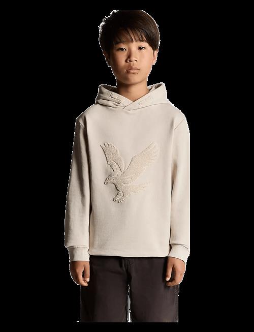 Lyle & Scott | Towelling Eagle Pullover Hoodie | 110-116