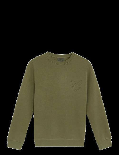 Lyle & Scott | Embossed Eagle Crew Neck | 170-176