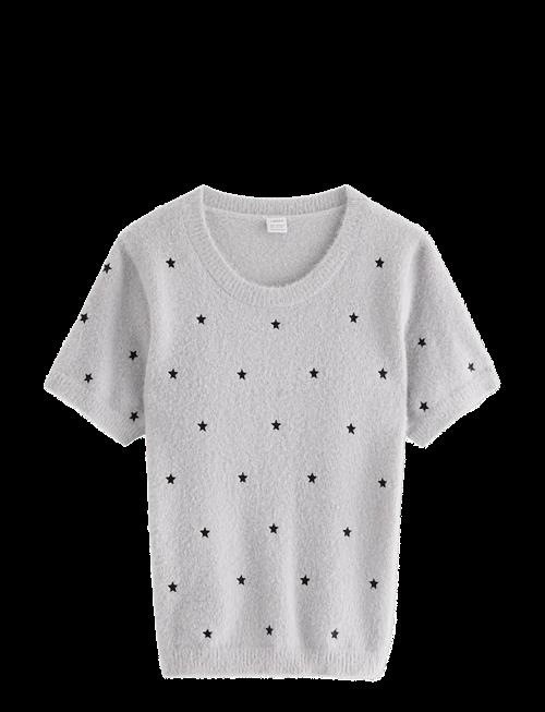 Lindex | T Shirt Knitted Featheryarn | 134/140