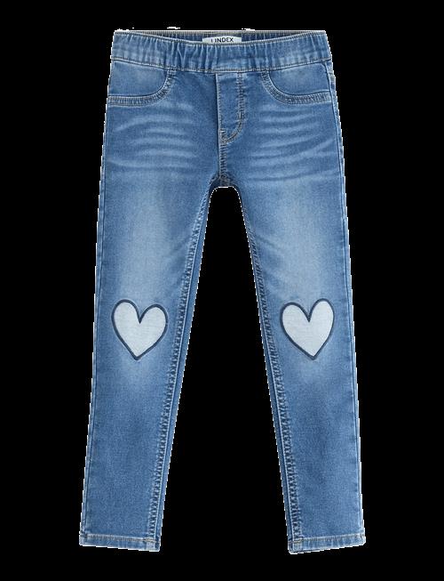 Lindex | Trousers Denim Sara Heart Knee | 104