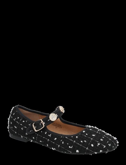 Bianco | Bialilja Trimmed Mary Jane Textile | 38