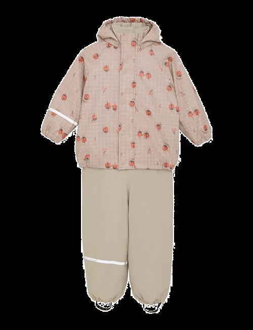 CeLaVi | Rainwear Set - Aop, W. Fleece | 70