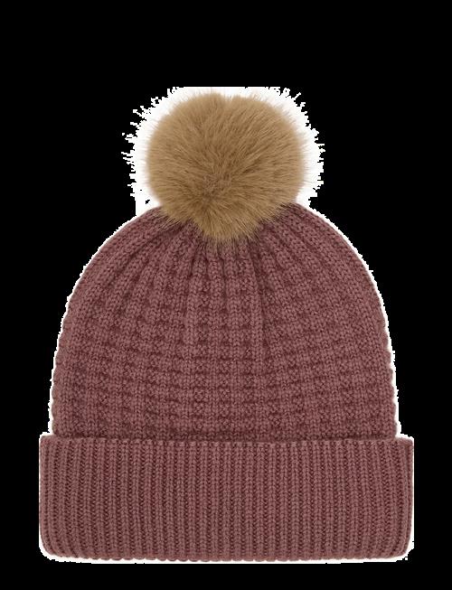 En Fant | Beanie W. Fake Fur W. Lining | 1-3Y