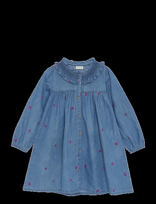 Minymo | Dress Ls W. Emb | 104