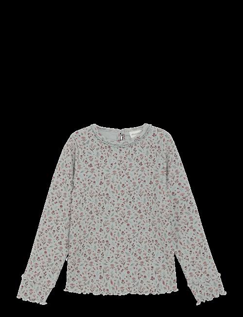 Minymo | T-Shirt Ls Aop Rib | 110