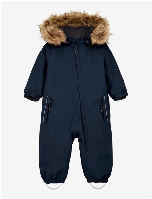 Color Kids | Baby Coverall W. Fake Fur | 86