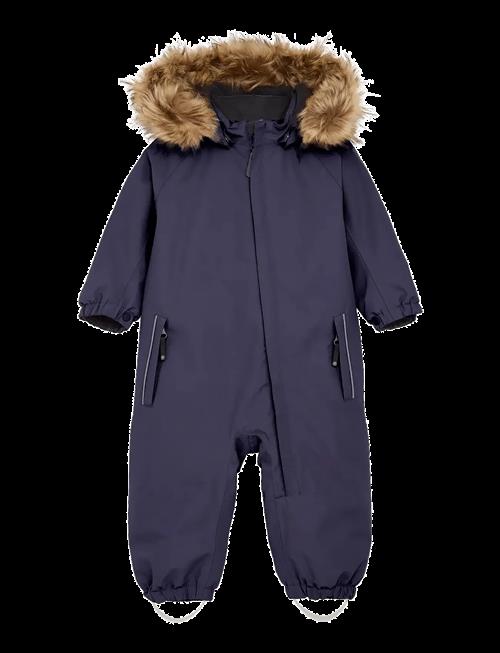 Color Kids | Baby Coverall W. Fake Fur | 92
