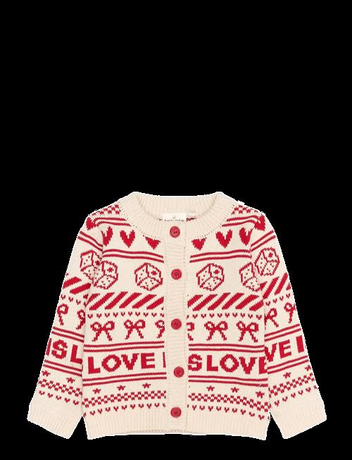 The New | Tnstregina Jacquard Cardigan | 110