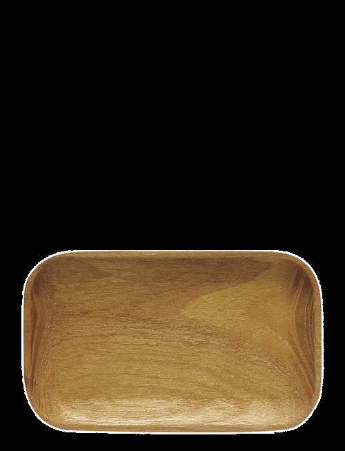 Aida | Raw Teak Wood Tray | ONE SIZE