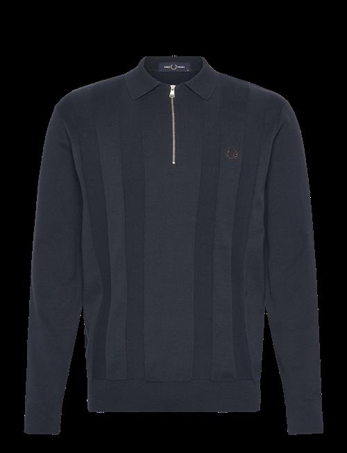Fred Perry | Tonal Stripe Knitted Shirt | S
