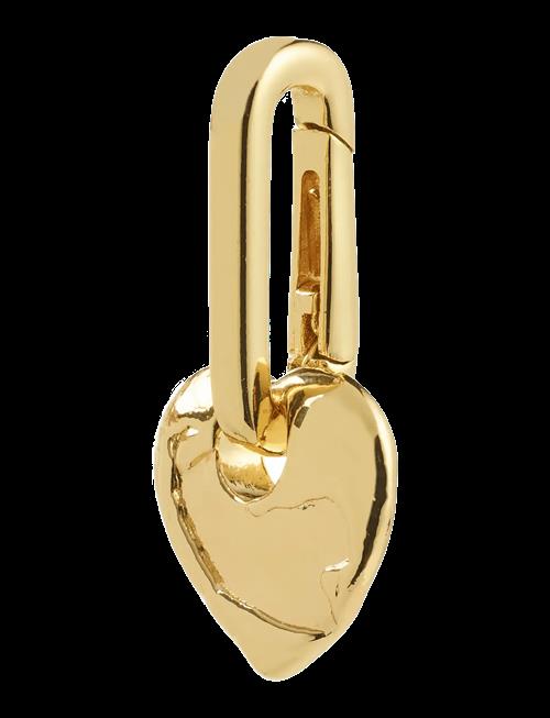 Pilgrim | Charm Rough Heart Pendant | ONE SIZE