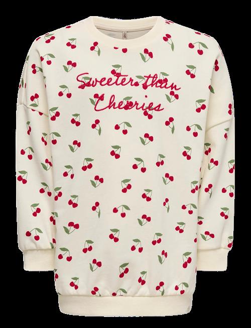 Kids Only | Kmgcherry L/S Ovz Oneck Printed Ub Swt | 116